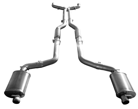 ARH Axle-Back Exhaust System 06-14 Dodge Charger 5.7L, 6.1L - Click Image to Close